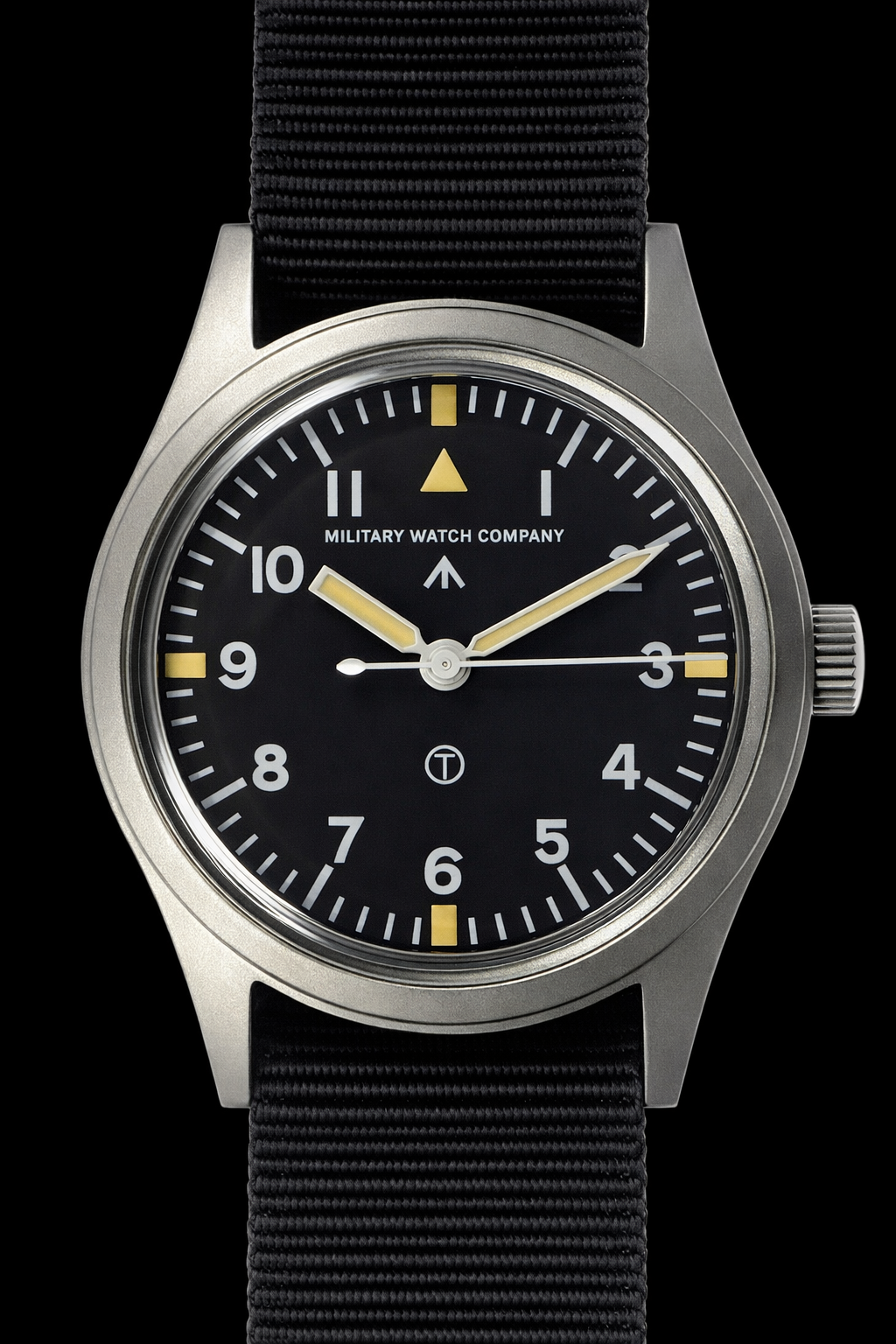 W10 1960s Pattern Handwound Military Watch with Plexiglass Crystal and Handwound Mechanical Movement