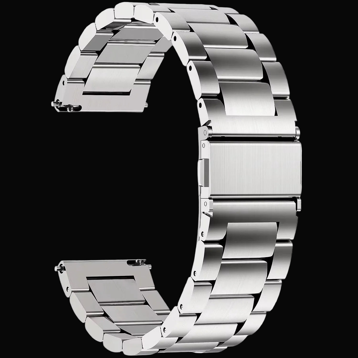 24mm Stainless Steel Bracelet which is Compatible with MWC, Elvia, Aeschbach, CWC and Other Brands